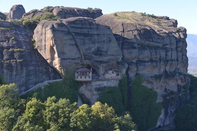 在希腊旅行