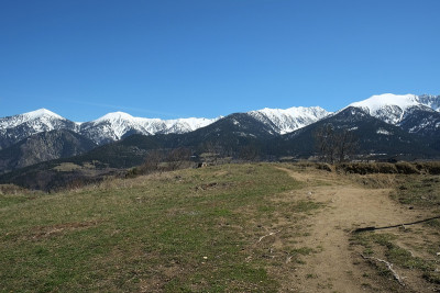 法国路易山城堡附近的景观