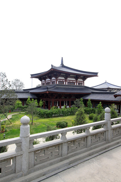 2014年5月10日，河北省唐山市兴国寺佛教建筑景观