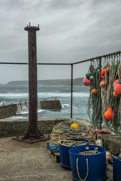 Lands End和Sennen Cornwall