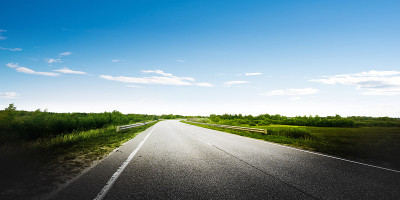 道路前进方向