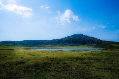 Kusasenrigahama在熊本县的麻生市