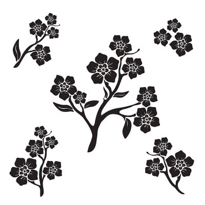勿忘我(肌炎)图形花