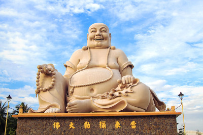 坐的弥勒佛像