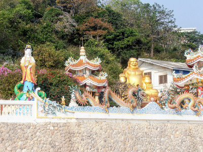 泰国华欣的寺庙建筑群