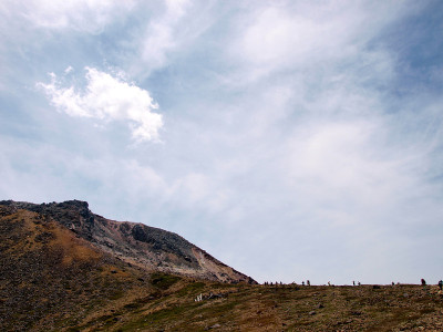 Nasu Mount,Chausu peak/Tochigi，日本