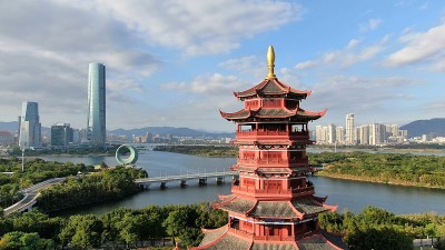 湾城市风景
