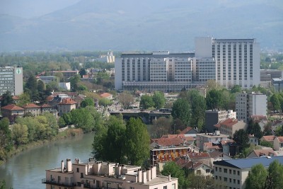 格勒诺布尔城市景观