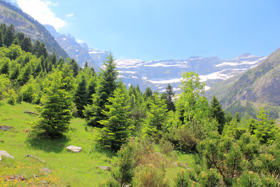Gavarnie,瀑布比利牛斯山脉,