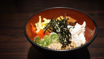 日本鹿儿岛，鸡汤米饭