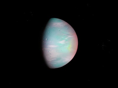 在有恒星的深太空中有生命存在的行星
