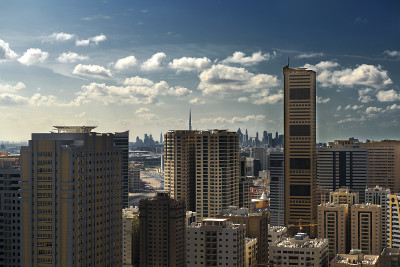 沙迦城市天际线