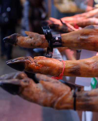 肉类市场摊位