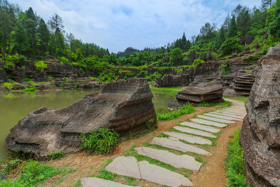 红石林公园——中国湖南
