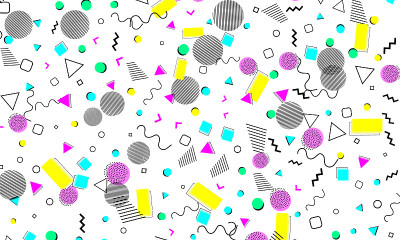 Pop art color background.  pattern