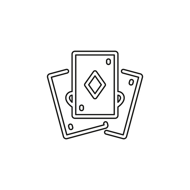 纸牌矢量图标