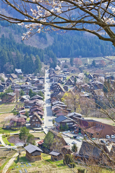 日本的白川川村