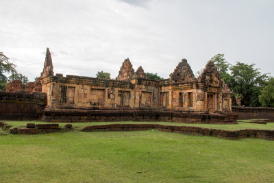 泰国Muangtam Castle或Prasat Muang Tam, Buri Ram