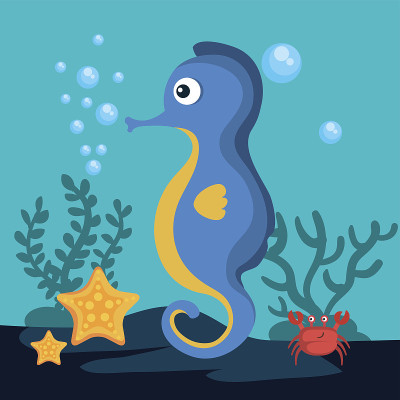 海洋生物的设计