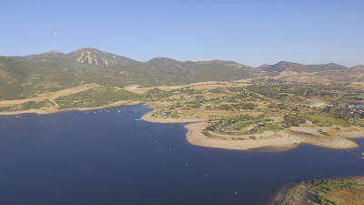 Jordanelle水库，鹿谷，犹他州