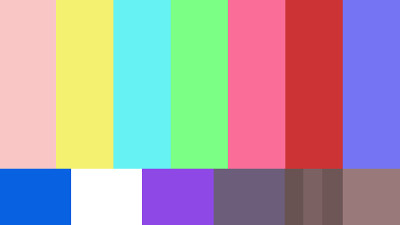 电视颜色代码SMPTE Type 2(人造色，柔和色)