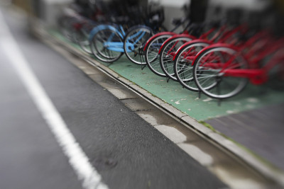 京都的新自行车