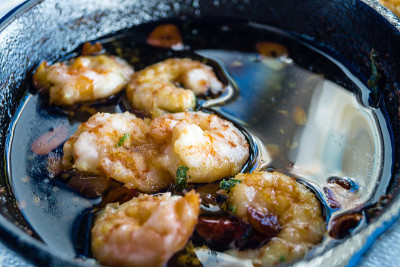 Tapas -对虾到Ajillo