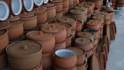 手工制作的陶器