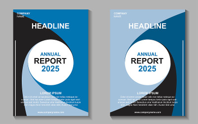 Moderna4 brochure cover design background template