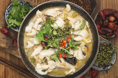 中餐:美味的腌鱼