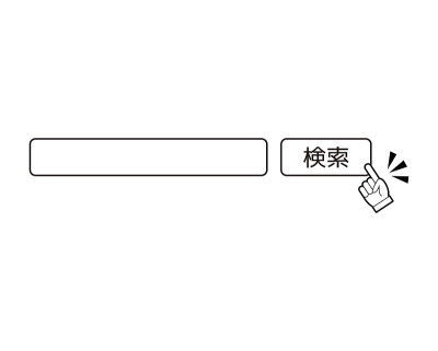 搜索框矢量插图。搜索栏图标。