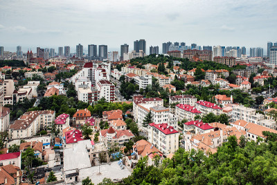城市风光,青岛,中国
