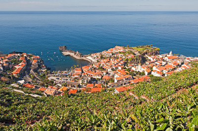 Camara de Lobos(渔民村)，葡萄牙马德拉。