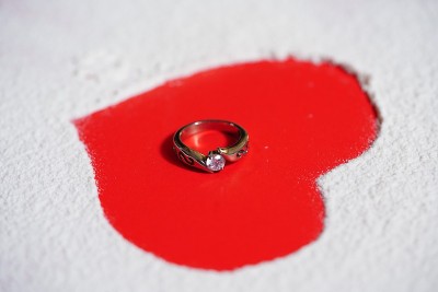 面粉洒