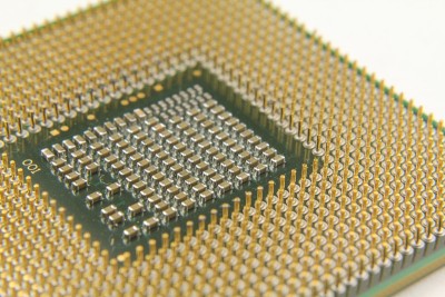 处理器cpu近距离为电脑pc和笔记本宏cpu拍照