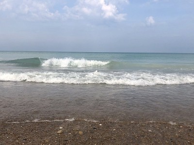 密西根湖波