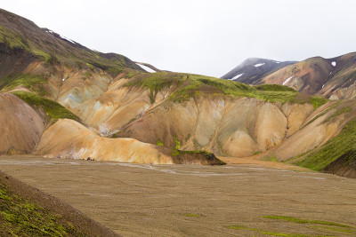 冰岛Fjallabak自然保护区陆地景观