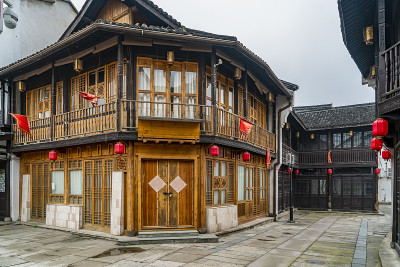 杭州河坊街的古民居