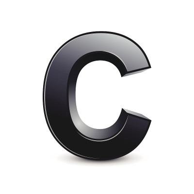 3d黑字C
