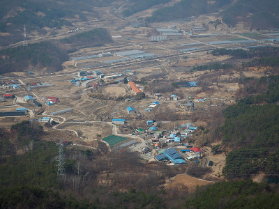 3月韩国清州乡村景观