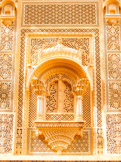 Jaisalmer堡的建筑