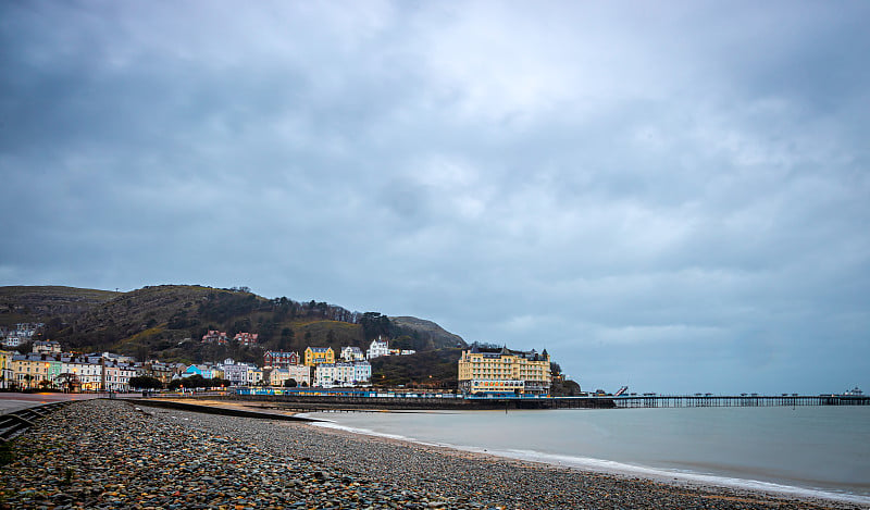 Llandudno，威尔士北部的一个沿海小镇