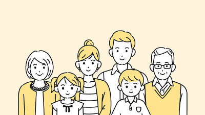 日本家庭插图