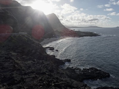 Makapu 'u沙滩海岸线
