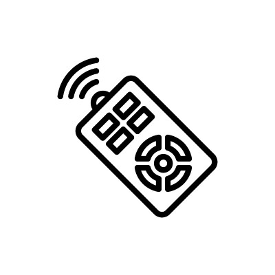 远程图标平面矢量模板设计流行
