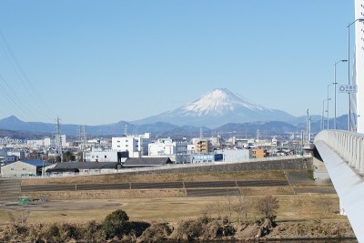 平冢的富士山