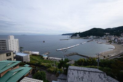 日本静冈热海市的风景