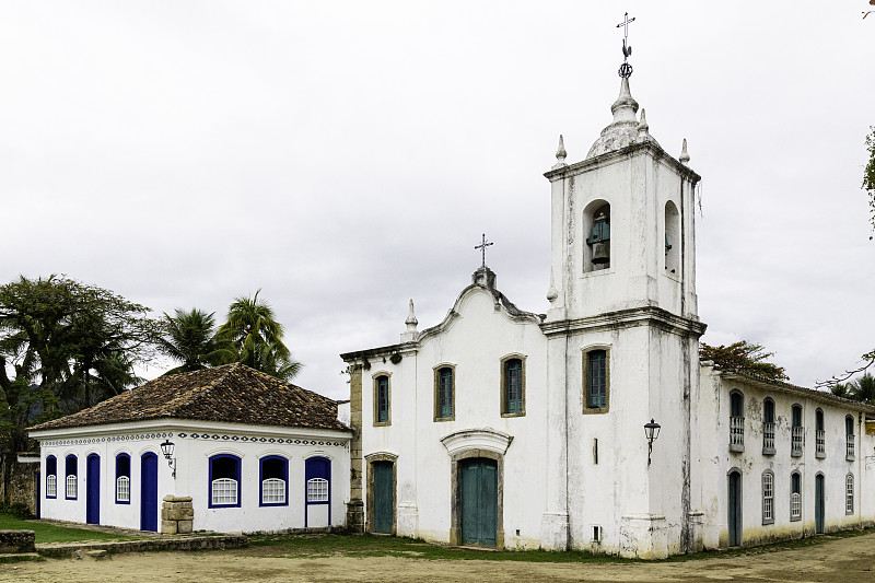 Nosa Senhora das Dores Church of Paraty，里约热内卢de Ja