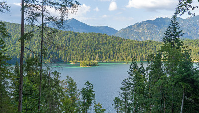 Eibsee,巴伐利亚
