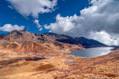 大象湖，Kupup山谷，锡金，印度